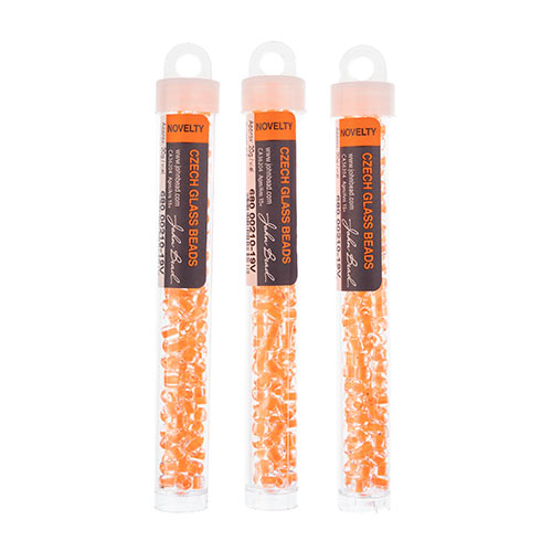 Czech Rola Beads 4.5mm apx 20g Vial Transparent Crystal Color Lined