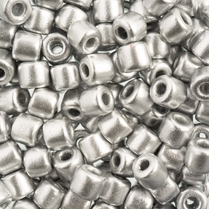 Czech Rola Bead 6.2mm apx 16.5g Vial Metallic