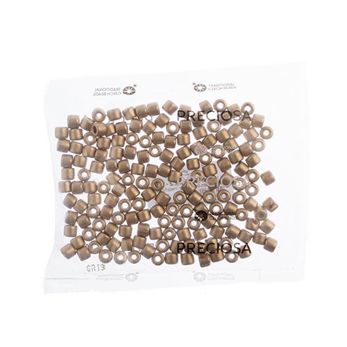 Czech Rola Beads Opaque Metallic 