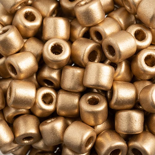 Czech Rola Beads Opaque Metallic