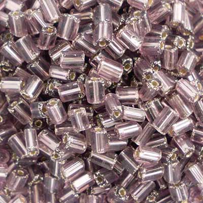 Czech Tiny Flats Silver Lined