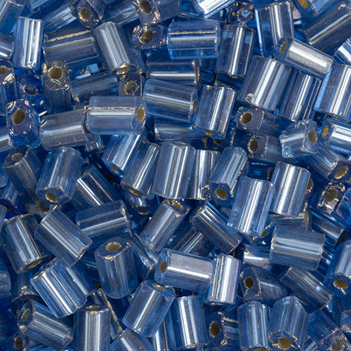 Czech Tiny Flats Silver Lined