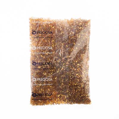 Czech Tiny Flats Silver Lined