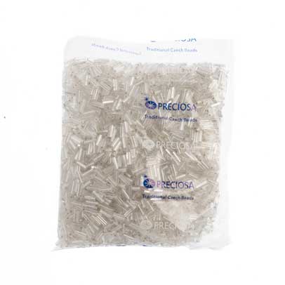 Czech Tiny Flats Silver Lined