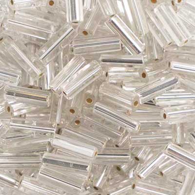 Czech Tiny Flats Silver Lined