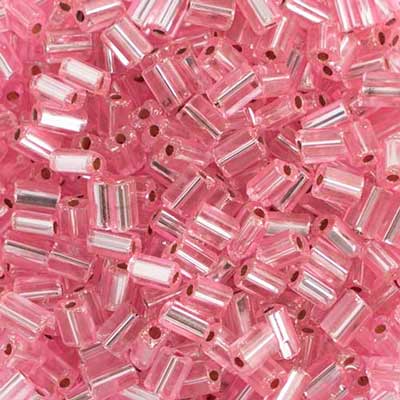 Czech Tiny Flats Silver Lined