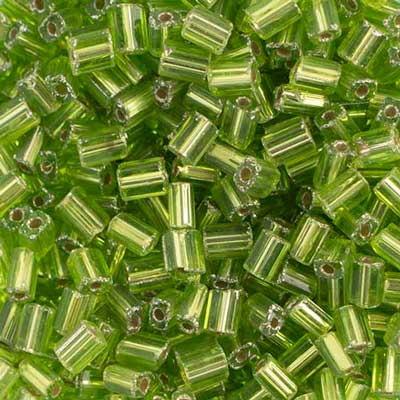 Czech Tiny Flats Silver Lined