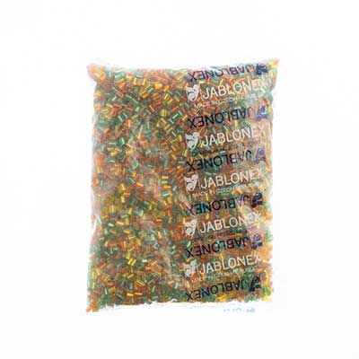 Czech Tiny Flats Silver Lined