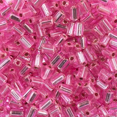 Czech Tiny Flats Silver Lined