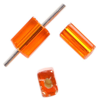 Czech Tiny Flats Silver Lined