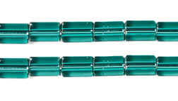 Czech Tiny Flats Silver Lined