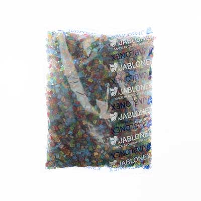 Czech Tiny Flats 5x3.5mm Transparent Mix