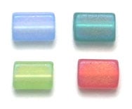 Czech Tiny Flats 5x3.5mm Transparent Mix