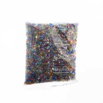 Czech Tiny Flats 5x3.5mm Transparent Mix