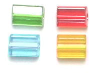 Czech Tiny Flats 5x3.5mm Transparent Mix
