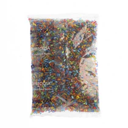 Czech Tiny Flats Silver Lined