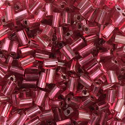 Czech Tiny Flats Silver Lined