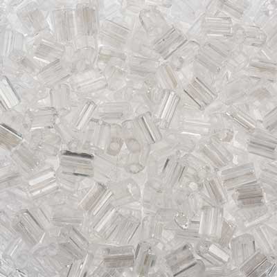 Czech Tiny Flats 5x3.5mm Transparent Luster