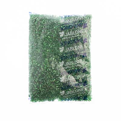 Czech Tiny Flats Silver Lined