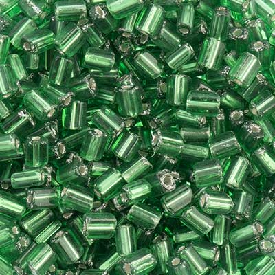 Czech Tiny Flats Silver Lined