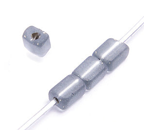 Czech Tiny Flats Silver Lined