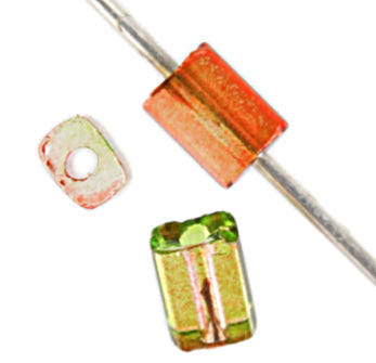 Czech Tiny Flats 5x3.5mm Two-Tone