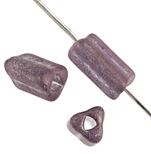Czech Triangular Beads Luster Triangle Hole