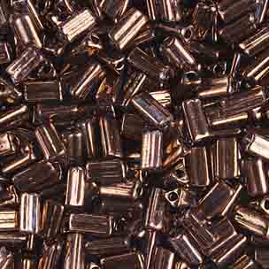 Czech Triangular Beads Luster Triangle Hole