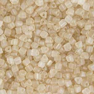 Czech Triangular Beads Luster Triangle Hole