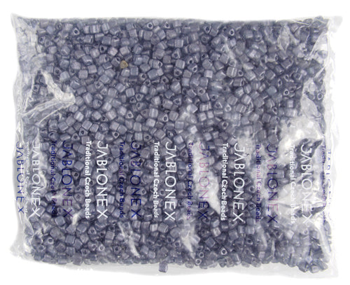 Czech Triangular Beads Luster Triangle Hole