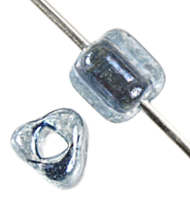 Czech Triangular Beads Luster Triangle Hole