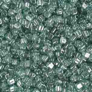 Czech Triangular Beads Luster Triangle Hole