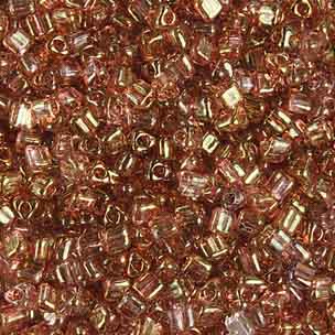 Czech Triangular Beads Luster Triangle Hole