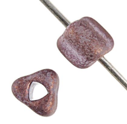 Czech Triangular Beads Luster Triangle Hole
