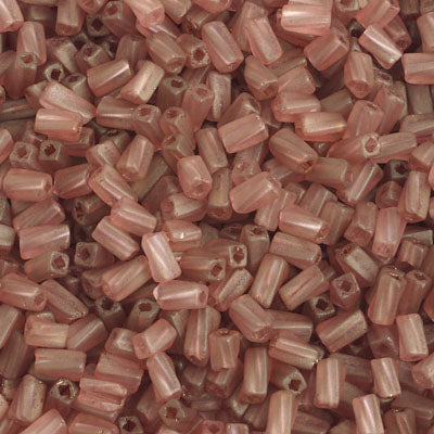 Czech Twisted Rectangle Beads 5x2.6mm Luster Square Hole