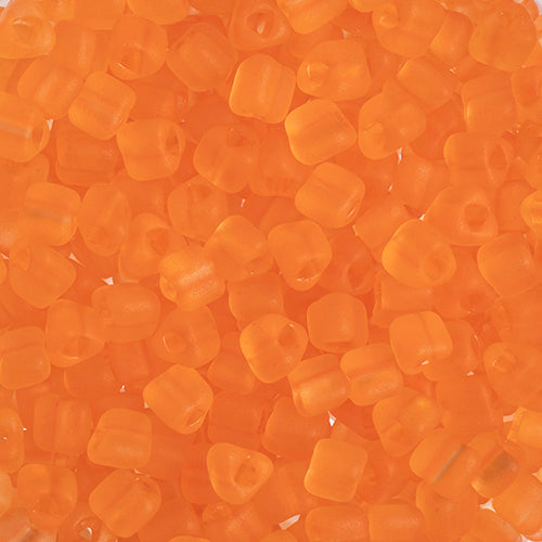 Czech Triangular Beads 5x5mm Matte Solgel