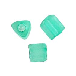Czech Triangular Beads 5x5mm Matte Solgel