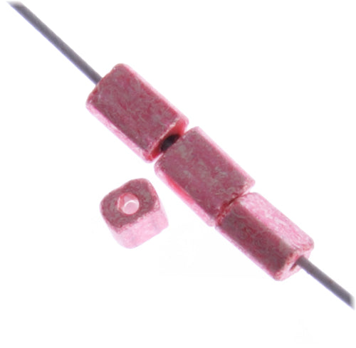 Czech Tiny Flats 5x3.5mm Metallic Terra Color