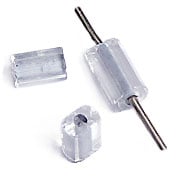 Czech Tiny Flats 5x3.5mm Shiny Terra Color