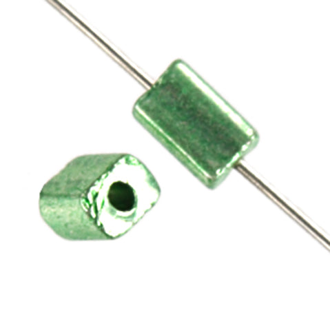 Czech Tiny Flats 5x3.5mm Metallic Terra Color