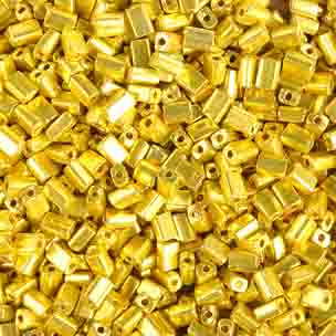 Czech Tiny Flats 5x3.5mm Metallic Terra Color