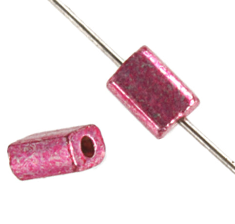 Czech Tiny Flats 5x3.5mm Metallic Terra Color