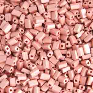 Czech Tiny Flats 5x3.5mm Metallic Terra Color