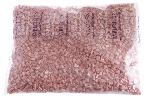 Czech Tiny Flats 5x3.5mm Metallic Terra Color