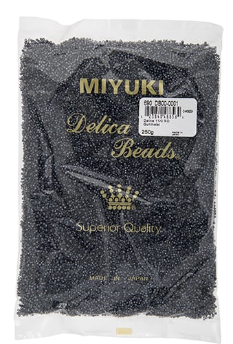 Miyuki Delica 11/0 Bag Opaque Metallic