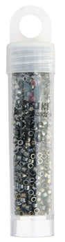 Miyuki Delica 11/0 5.2g Vials Black Metallic Luster