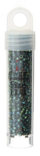 Miyuki Delica 11/0 5.2g Vials Teal Metallic Luster