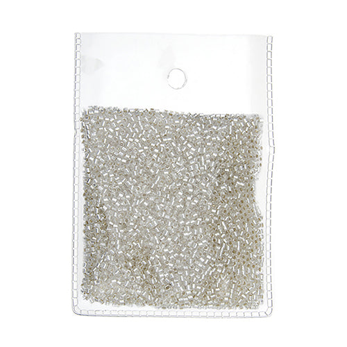Miyuki Delica 11/0 Bag Transparent Silverlined