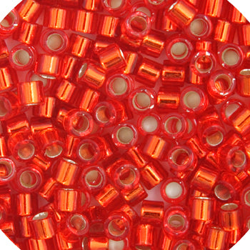 Miyuki Delica 11/0 5.2g Vials Silverlined