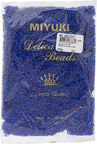 Miyuki Delica 11/0 Bag Transparent Silverlined